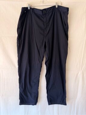 Carhartt‎ Men’s Dark Navy Cargo Utility Flam Resistant Fabric Pants Sz 46 X 30